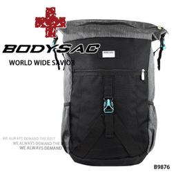 黑色機能耐磨後背包  AMINAH~【BODYSAC B9804】 歷史價格詳細信息