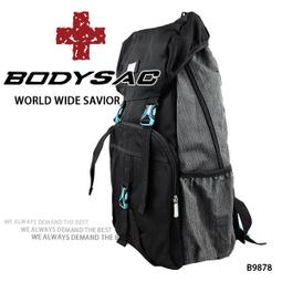 黑色機能耐磨後背包  AMINAH~【BODYSAC B9804】 歷史價格詳細信息