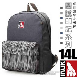 大里RV城市【加拿大 INUK】青春原色 潮牌人體工學避震背負休閒後背包14.4L.平板書包 60614103040 歷史價格詳細信息