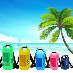 新款 B04029 25公升25L 雙肩登山防水背包 外層拉鍊袋 溯溪 漂流袋 手機衣物防水包 游泳包 防水袋 背包 歷史價格詳細信息