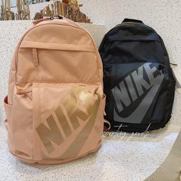 Nike後背包雙肩背黑白書包大logo印花學生雙肩包素面 黑色 運動背包 歷史價格詳細信息