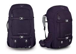 美國 Osprey  女款 65L 登山背包/健行背包 可拆式頂袋(攻頂包)  潮汐紫 ArielAG65-TB 歷史價格詳細信息