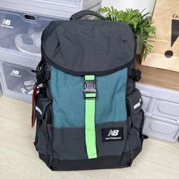 現貨 iShoes正品 New Balance NB 後背包 黑 白 雙肩 書包 基本款 筆電包 LAB23015BK 歷史價格詳細信息