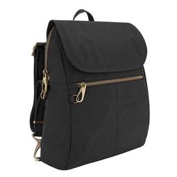 TRAVELON Signature摺紋四層馬蹄防盜斜背包(黑) 歷史價格詳細信息