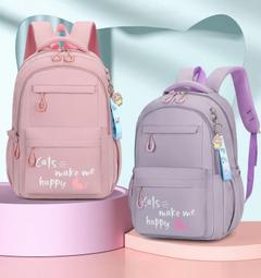 小背包出遊學生包上課包小熊吊飾彩帶背包雙肩包-黑/灰/紅/綠/黃/粉【AAA4472】 歷史價格詳細信息