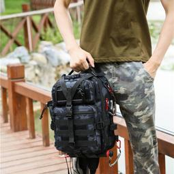 雙肩路亞包多功能單肩斜跨路亞竿專用包防水耐磨釣魚收納漁具包 歷史價格詳細信息