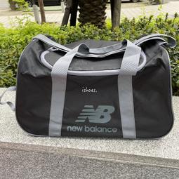 現貨 iShoes正品 New Balance 手提包 黑 NB 大容量 運動包 旅行袋 斜背包 LAB31006BK 歷史價格詳細信息