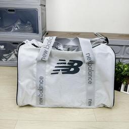 現貨 iShoes正品 New Balance 手提包 黑 NB 大容量 運動包 旅行袋 斜背包 LAB31006BK 歷史價格詳細信息