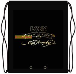 PONY與Ed Hardy精美聯名束口袋(黑) 價格比較,價格查詢,歷史價格詳細信息