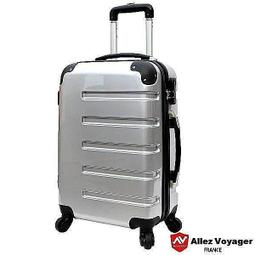 【 補貨中缺葳爾登】Allez Voyager旅行箱24吋輕型款硬殼鏡面登機箱360度防水行李箱絕色風華24吋2003黑 歷史價格詳細信息