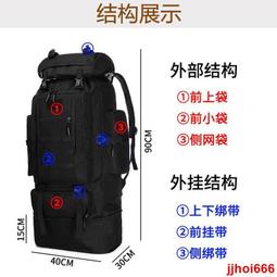 直髮戶外旅行男旅遊雙肩大容量戶外登山城市林地背囊防水登山沖頂 歷史價格詳細信息