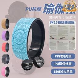PU瑜伽輪 後彎瑜伽圈初學者開背輔助神器家用 瑜伽器材抗壓防滑 歷史價格詳細信息