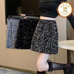 半身裙a字短裙小個子春夏季新款網紗裙黑色顯瘦高腰紗裙女短款女-伽美服飾 歷史價格詳細信息