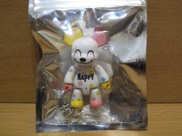 Toy2r 2 inch Qee series(應該是第一代 2002年)條紋鑰使圈掛飾請詳細看說明謝謝 歷史價格詳細信息