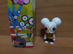 Toy2r 2 inch Qee series(應該是第一代 2002年)條紋鑰使圈掛飾請詳細看說明謝謝 歷史價格詳細信息