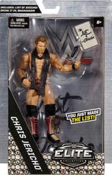 ☆阿Su倉庫☆WWE摔角 Chris Jericho Elite 53 Figure 精華版人偶附圍巾及黑名單 熱賣中 歷史價格詳細信息