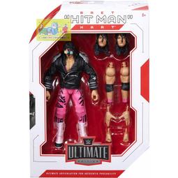☆阿Su倉庫☆WWE Bret Hart Wrestlemania 38 Elite 摔角狂熱精華版人偶附偶衣和麥董配件 歷史價格詳細信息