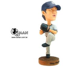 Qman王建民MLB美國大聯盟授權7吋搖頭公仔(客場版) 歷史價格詳細信息