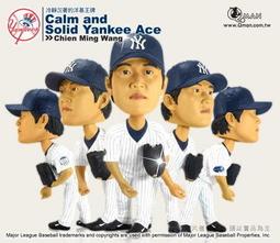 QMAN MLB 紐約洋基 王建民 1代 主場版 搖頭娃娃 公仔 ( 全新未拆 ) 超經典 絕版 歷史價格詳細信息