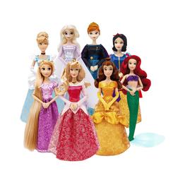 迪士尼官方 迪士尼公主童話小鎮系列盲盒桌面擺件公仔玩具 歷史價格詳細信息