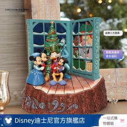 迪士尼官方 圣誕系列米奇米妮玻璃掛件唐老鴨音樂盒裝飾擺件禮物 歷史價格詳細信息