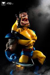 X戰警 金鋼狼 羅根 雕像 EARTH X LOGAN LIMITED EDITION RESIN BUST 2002 歷史價格詳細信息