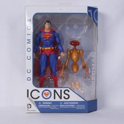 dc icons 達克賽德(初號機,鋼鐵人,哥吉拉,小丑,蜘蛛人,達爾,麥法蘭,柯博文,尼卡,美國隊長,蝙蝠俠,超人 歷史價格詳細信息