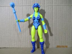 MOTU 太空超人 邪惡琳 惡魔琳 Evil Lyn 5.5吋 中古 配件 如圖 價格比較,價格查詢,歷史價格詳細信息