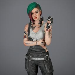 【可樂心】Dark Horse 賽博龐克/電馭叛客 Cyberpunk 2077  V Female 24cm 現貨 歷史價格詳細信息