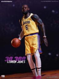 ENTERBAY: 1/6 NBA 雷霸龍•詹姆士LEBRON JAMES -2023年總得分紀錄版 (雙素體) 歷史價格詳細信息