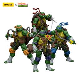 JOYTOY 忍者龜 公仔模型 配件替換 米開朗基羅/多納太羅/李奧納多/拉菲爾 四款 大全套 歷史價格詳細信息