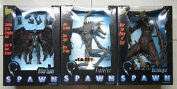 {TK}如圖全新 麥法蘭 McFarlane Spawn 閃靈悍將 SPAWN 07~Spawn III ~狼+蝙蝠 歷史價格詳細信息