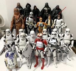 孩之寶 SW 星際大戰 黑標 6吋 路克 韓索羅 強格費特 凱羅忍 丘巴卡 白兵 暴風兵 亞蘇卡 黑盒 歷史價格詳細信息