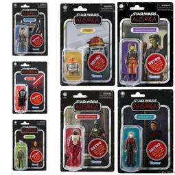 星際大戰 STAR WARS 黑標系列 3.75吋 復刻人物 RETRO 二入組 歷史價格詳細信息