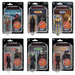全新現貨 星際大戰 STAR WARS 復古吊卡 路克 黑武士 達斯維達 白兵 3.75吋 6款一組 超取付款免訂金 歷史價格詳細信息