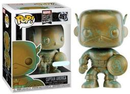 {克拉克玩具} FUNKO POP Captain America Marvel 漫威80週年 美國隊長 銅銹版 價格比較,價格查詢,歷史價格詳細信息