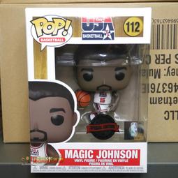 FUNKO POP NBA 魔術強森 1992 白色USA制服 歷史價格詳細信息