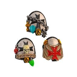 愛玩創意工作室-戰錘個性化零件-聖血天使-肩甲16號-仲裁者~改造改件 3D列印 同戰錘 40K 比例 歷史價格詳細信息