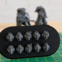 愛玩創意工作室-暗黑天使-10版終結者-胸鎧01~ 3D列印改件 同戰錘 40K 比例 Warhammer 歷史價格詳細信息