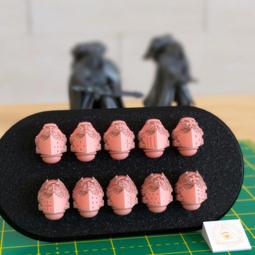 愛玩創意工作室-暗黑天使-10版終結者-胸鎧01~ 3D列印改件 同戰錘 40K 比例 Warhammer 歷史價格詳細信息