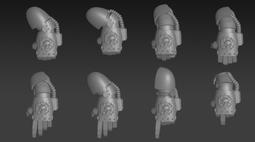 愛玩創意工作室-終結者通用-動力劍01~改造改件 3D列印 同戰錘 40K 比例 Warhammer 歷史價格詳細信息