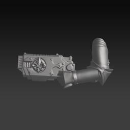 愛玩創意工作室-通用改件-鐵騎終結者肩甲~改造改件 3D列印 同戰錘 40K 比例 Warhammer 歷史價格詳細信息