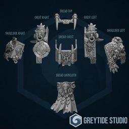 愛玩創意工作室-灰潮狼團改件-動力劍05 ~改造改件 3D列印 同戰錘 40K 比例 Warhammer 歷史價格詳細信息