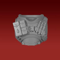 愛玩創意工作室-戰錘聖血天使改造-盾牌01-盾牌05~P仲裁用~改造改件 3D列印 同戰錘 40K 比例 歷史價格詳細信息