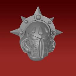 愛玩創意工作室-戰錘聖血天使改造-盾牌01-盾牌05~P仲裁用~改造改件 3D列印 同戰錘 40K 比例 歷史價格詳細信息