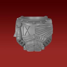 愛玩創意工作室-戰錘聖血天使改造-盾牌01-盾牌05~P仲裁用~改造改件 3D列印 同戰錘 40K 比例 歷史價格詳細信息