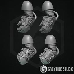 愛玩創意工作室-灰潮改件-10版終結者-062-飛彈發射架~ 3D列印改件 同戰錘 40K 比例 Warhammer 歷史價格詳細信息