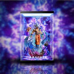 新品 自在極意功悟空 七龍珠 GK 可發光 Q版特效場景孫悟空 擺件 模型 雕像 歷史價格詳細信息