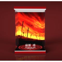 Fate 遠阪凜 中分頭皮小 虎口夾黑棕色 cos假髮 歷史價格詳細信息