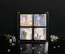 亞克力相框拼圖木質雙面4畫框裝裱實木掛牆3玻璃展示透明框 歷史價格詳細信息